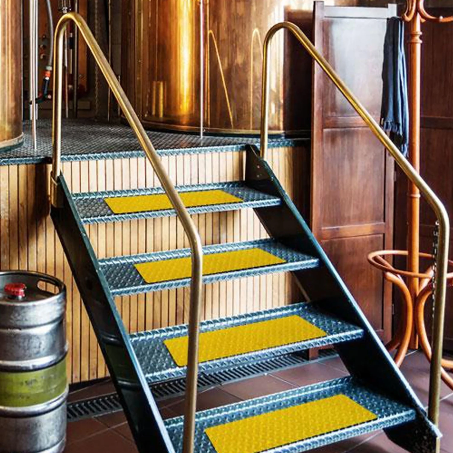 Antirutsch-Streifen | Elastisch | Selbstklebend | 5 Stück 4 Antirutsch-Streifen | Elastisch | Selbstklebend | 5 Stück – Bild 2