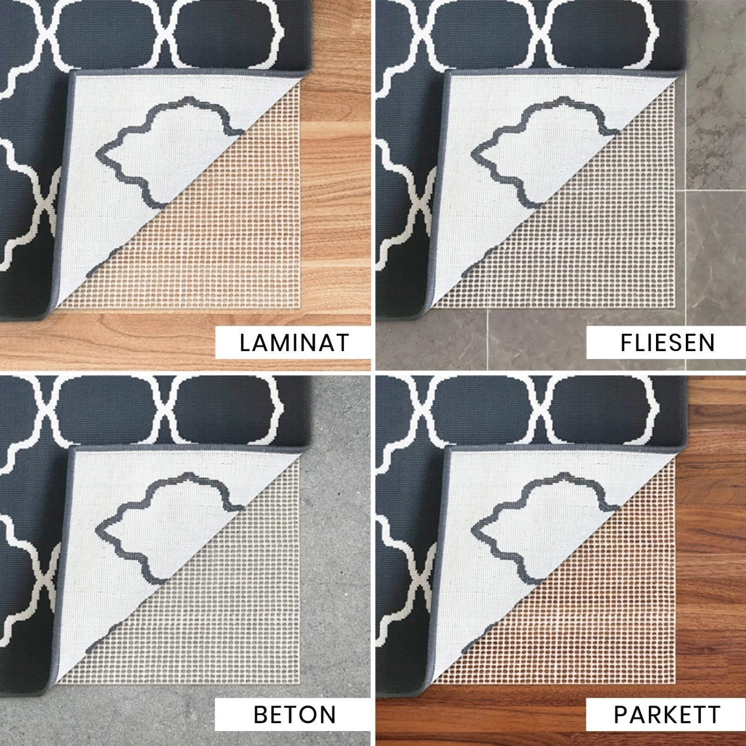 Antirutsch-Teppichunterlage | Weichschaum | Rutschschutz Für Teppiche 6 Antirutsch-Teppichunterlage | Weichschaum | Rutschschutz Für Teppiche – Bild 4