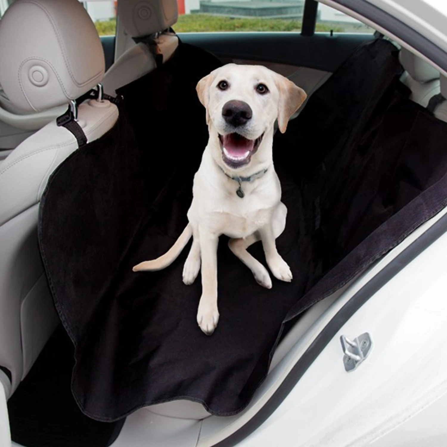 Autoschutzdecke Zum Schutz Der Rückbank | Strapazierfähig | Schwarz 3 Autoschutzdecke Zum Schutz Der Rückbank | Strapazierfähig | Schwarz