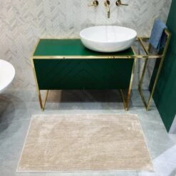 Badematte | Coral | Chenille-Struktur | Hautfreundlicher Badezimmerteppich 28 Badematte | Coral | Chenille-Struktur | Hautfreundlicher Badezimmerteppich -Floordirekt badematte coral chenille struktur 10 farben 150151