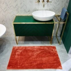 Badematte | Coral | Chenille-Struktur | Hautfreundlicher Badezimmerteppich 34 Badematte | Coral | Chenille-Struktur | Hautfreundlicher Badezimmerteppich -Floordirekt badematte coral chenille struktur 10 farben 734438