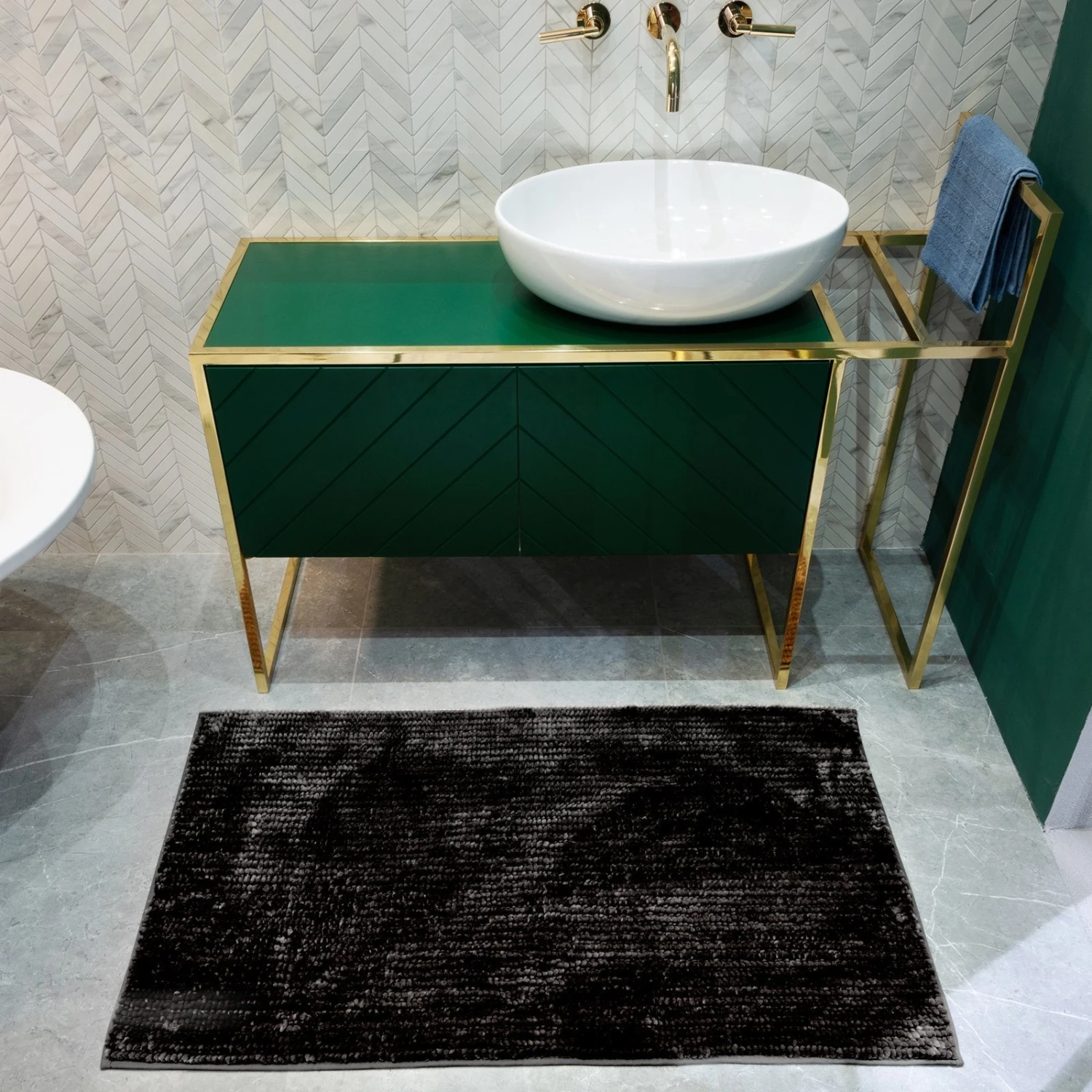 Badematte | Coral | Chenille-Struktur | Hautfreundlicher Badezimmerteppich 21 Badematte | Coral | Chenille-Struktur | Hautfreundlicher Badezimmerteppich – Bild 19