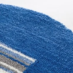 Badematten Quadral | Runder Badteppich | Rutschfeste Rückseite -Floordirekt badematten quadral microfaser rund 2 farben 673553