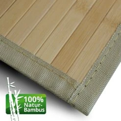 Bambus-Teppich | Marigold | Bambusmatte Für Bad & Wohnzimmer 13 Bambus-Teppich | Marigold | Bambusmatte Für Bad & Wohnzimmer -Floordirekt bambus teppich marigold 7 grossen 111436