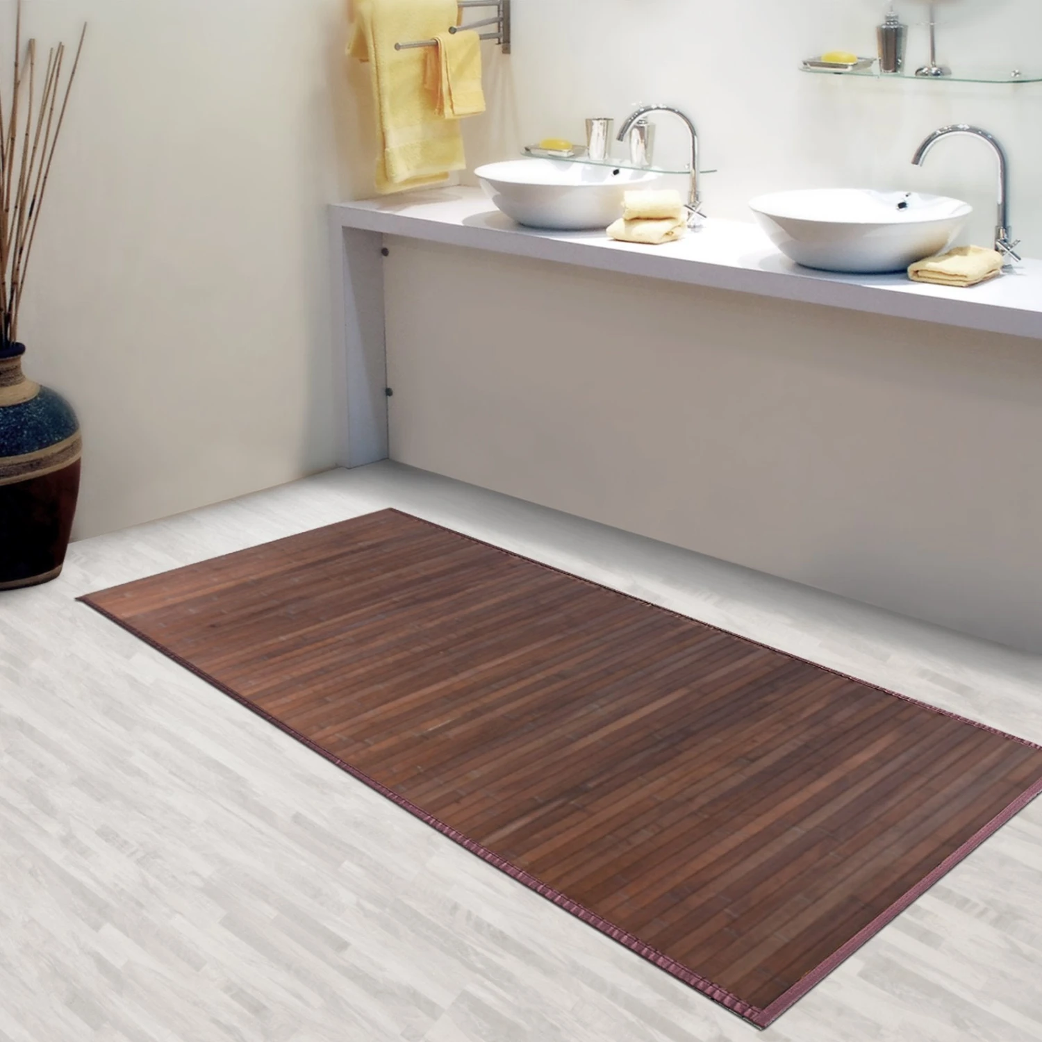 Bambus-Teppich | Tibet | Bambusmatte Für Bad & Wohnzimmer 13 Bambus-Teppich | Tibet | Bambusmatte Für Bad & Wohnzimmer – Bild 11