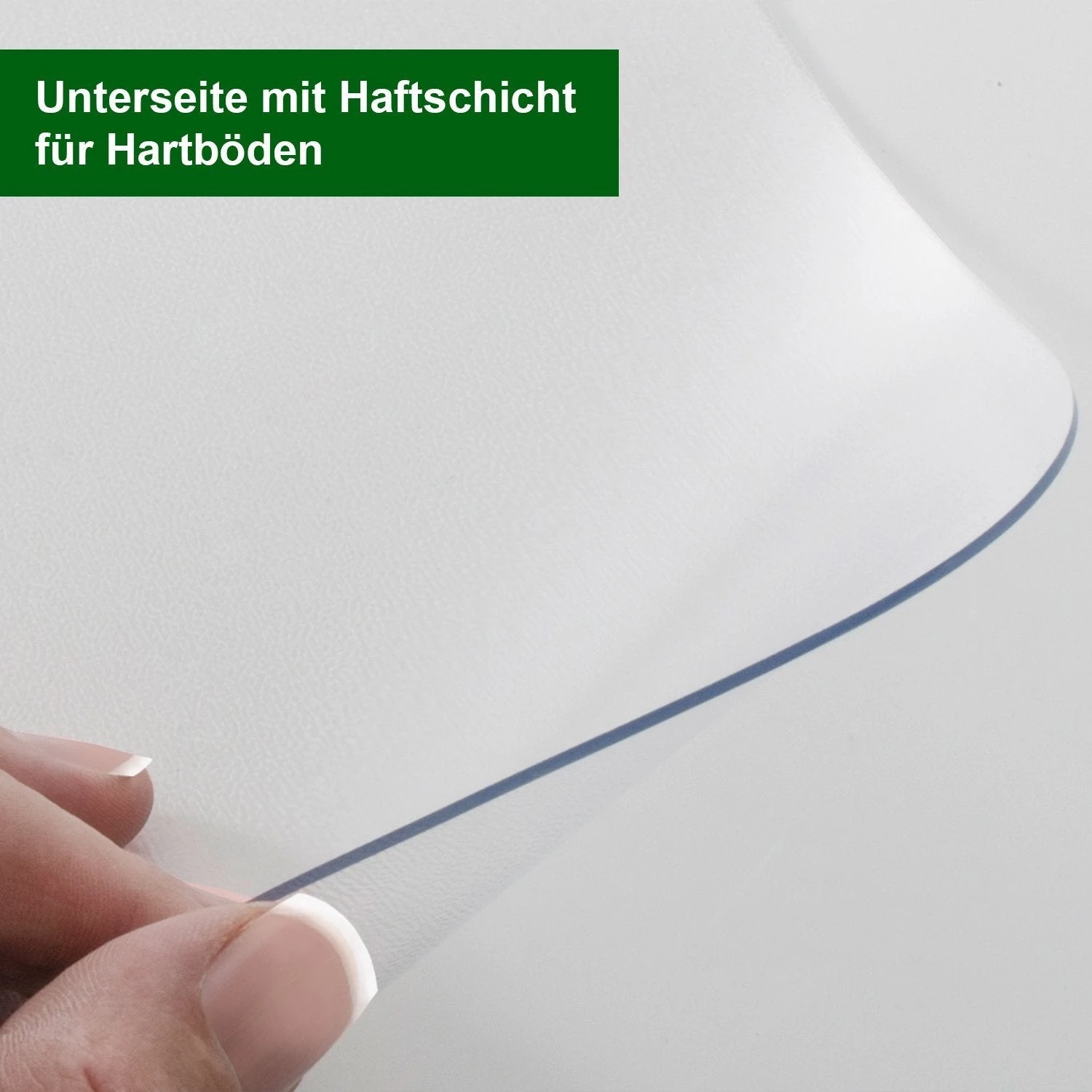 Bodenschutzmatte Neo Für Hartböden | Vinyl | Transparent 5 Bodenschutzmatte Neo Für Hartböden | Vinyl | Transparent – Bild 3