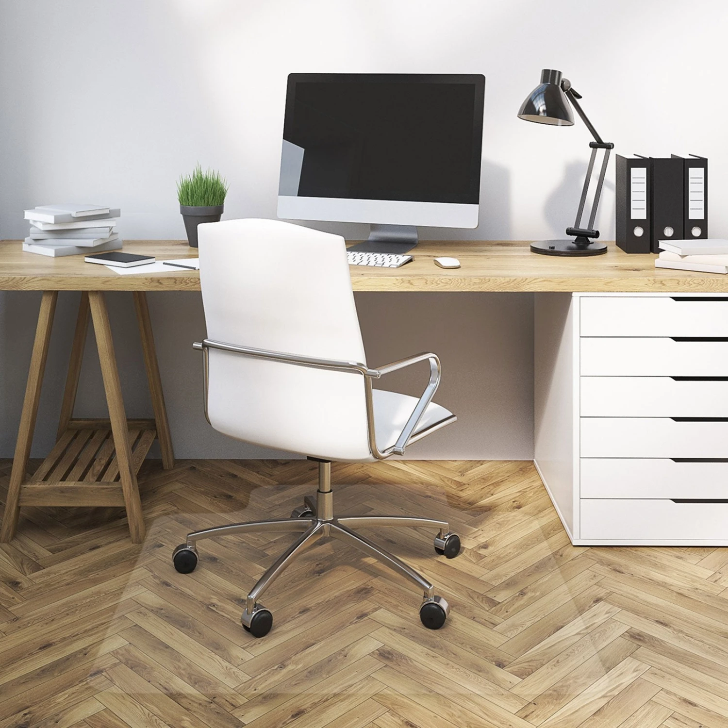 Bodenschutzmatte Neo Für Hartböden | Vinyl | Transparent 4 Bodenschutzmatte Neo Für Hartböden | Vinyl | Transparent – Bild 2