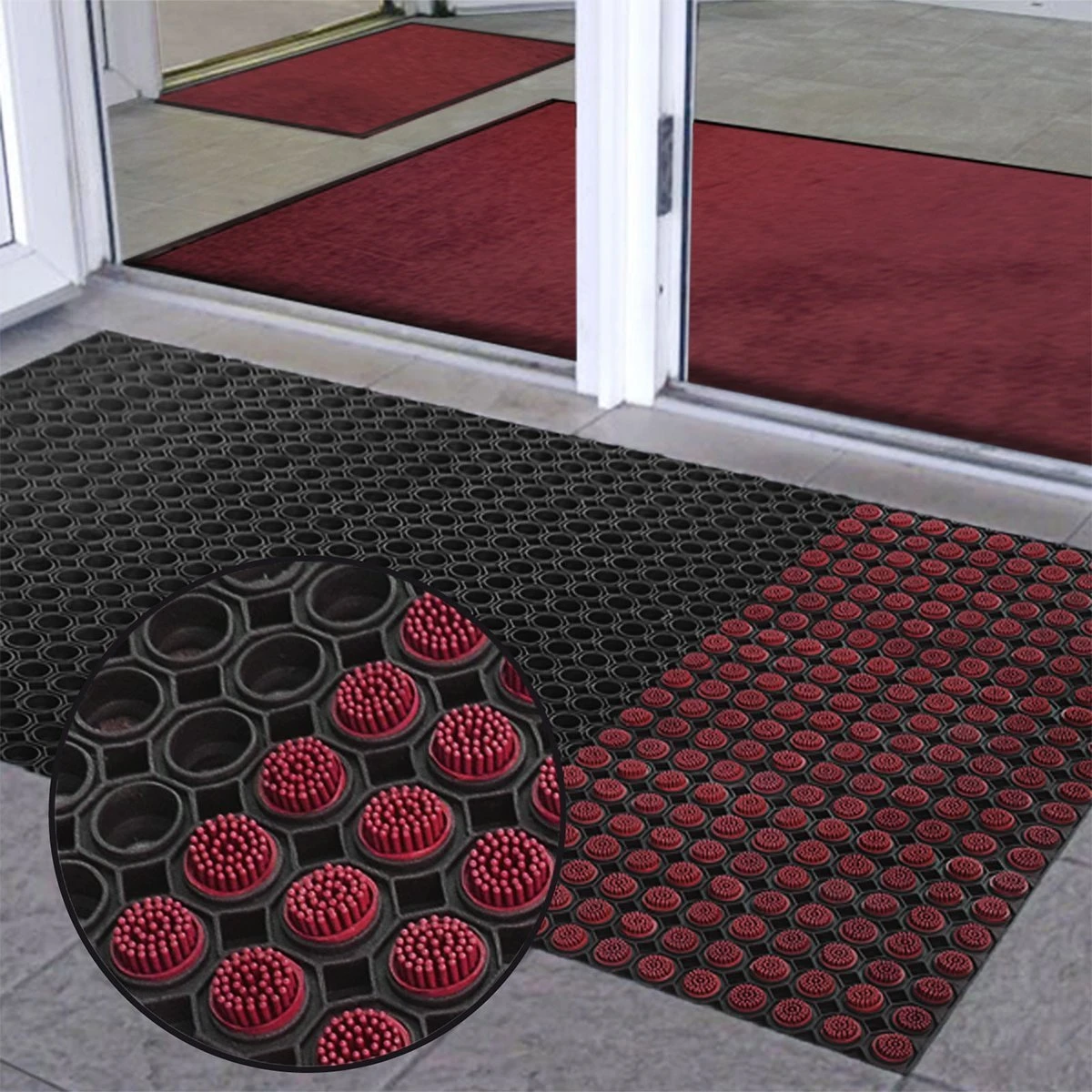 Bürsteneinsätze Für Ringmatte Octagon | Wetterfest | 10 Er Set 14 Bürsteneinsätze Für Ringmatte Octagon | Wetterfest | 10 Er Set – Bild 12