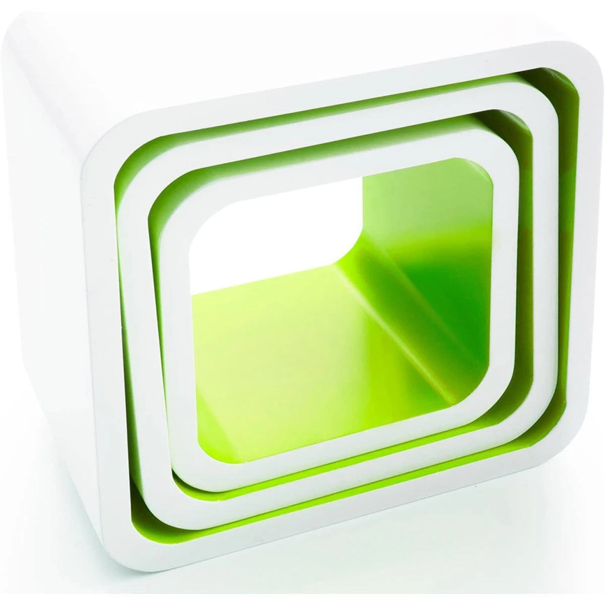 Cube Regal Cambridge | 3-teiliges Wandregal | Hochglanz 17 Cube Regal Cambridge | 3-teiliges Wandregal | Hochglanz – Bild 15