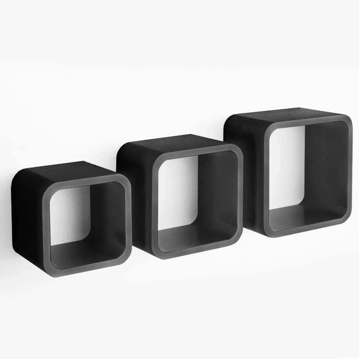 Cube Regal Cambridge | 3-teiliges Wandregal | Hochglanz 9 Cube Regal Cambridge | 3-teiliges Wandregal | Hochglanz – Bild 7