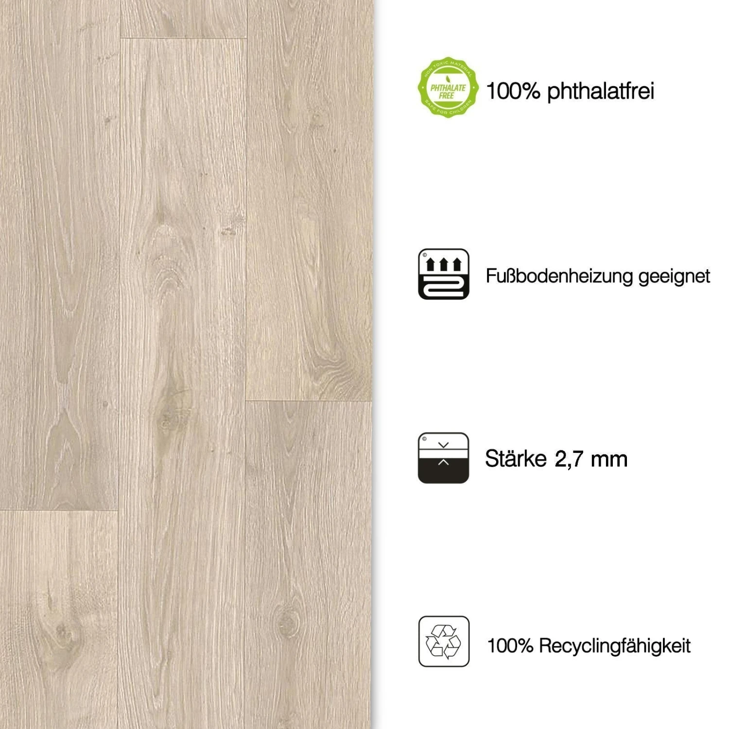 CV-Belag | Albus 3 | Extra Abriebsfester PVC Bodenbelag 9 CV-Belag | Albus 3 | Extra Abriebsfester PVC Bodenbelag – Bild 7