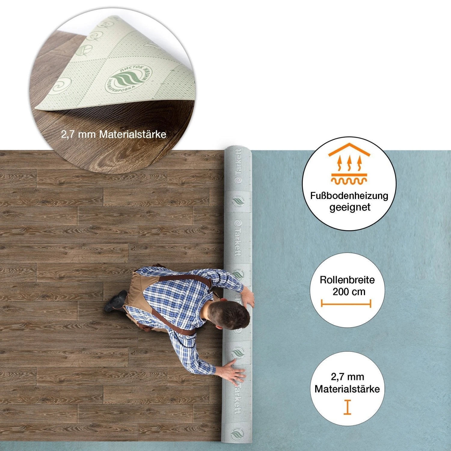 CV-Belag Bartek-Eiche | Raymond | Extra Abriebsfester PVC Bodenbelag 7 CV-Belag Bartek-Eiche | Raymond | Extra Abriebsfester PVC Bodenbelag – Bild 5