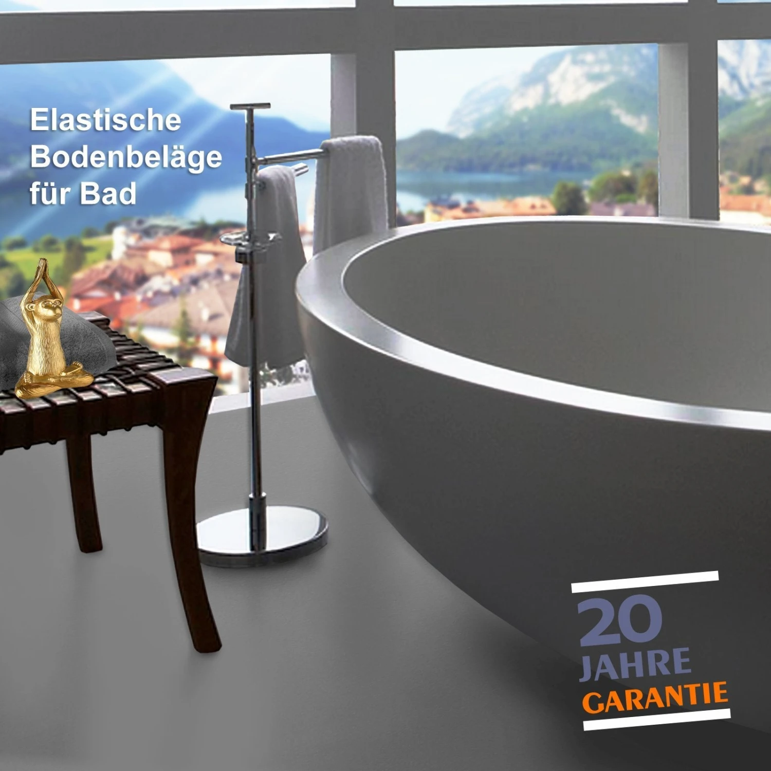 CV-Belag | Expotop | Grau | Extra Abriebsfester PVC Bodenbelag 7 CV-Belag | Expotop | Grau | Extra Abriebsfester PVC Bodenbelag – Bild 5