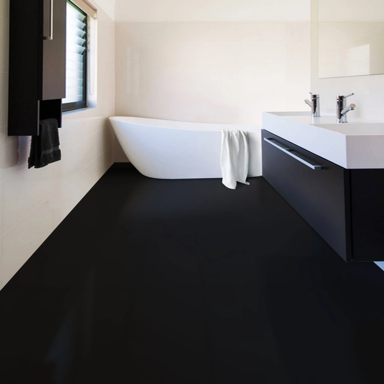 CV-Belag | Expotop | Schwarz | Extra Abriebsfester PVC Bodenbelag 6 CV-Belag | Expotop | Schwarz | Extra Abriebsfester PVC Bodenbelag – Bild 4