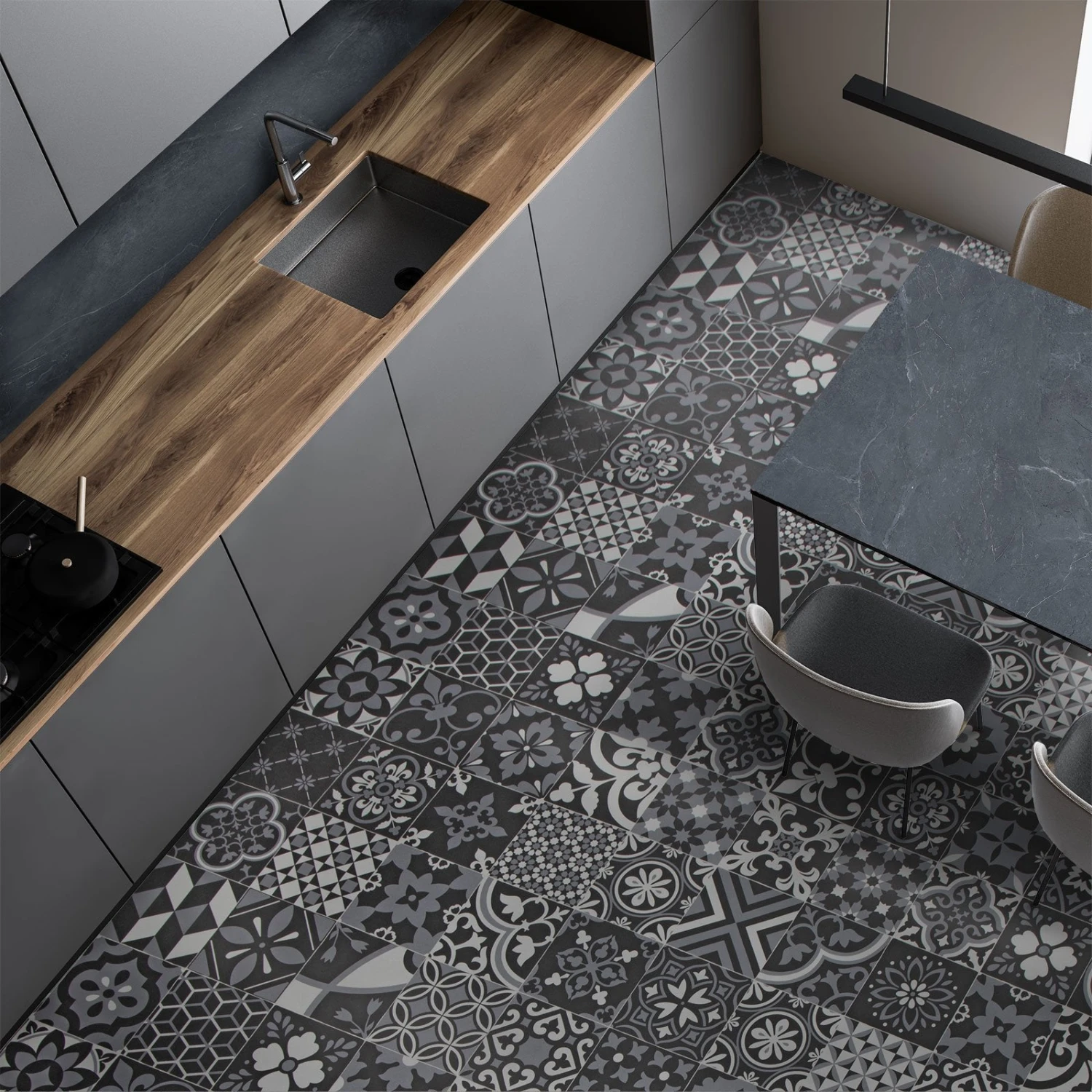 CV-Belag Plaza | Algarve 970D | Extra Abriebsfester PVC Bodenbelag 11 CV-Belag Plaza | Algarve 970D | Extra Abriebsfester PVC Bodenbelag – Bild 9