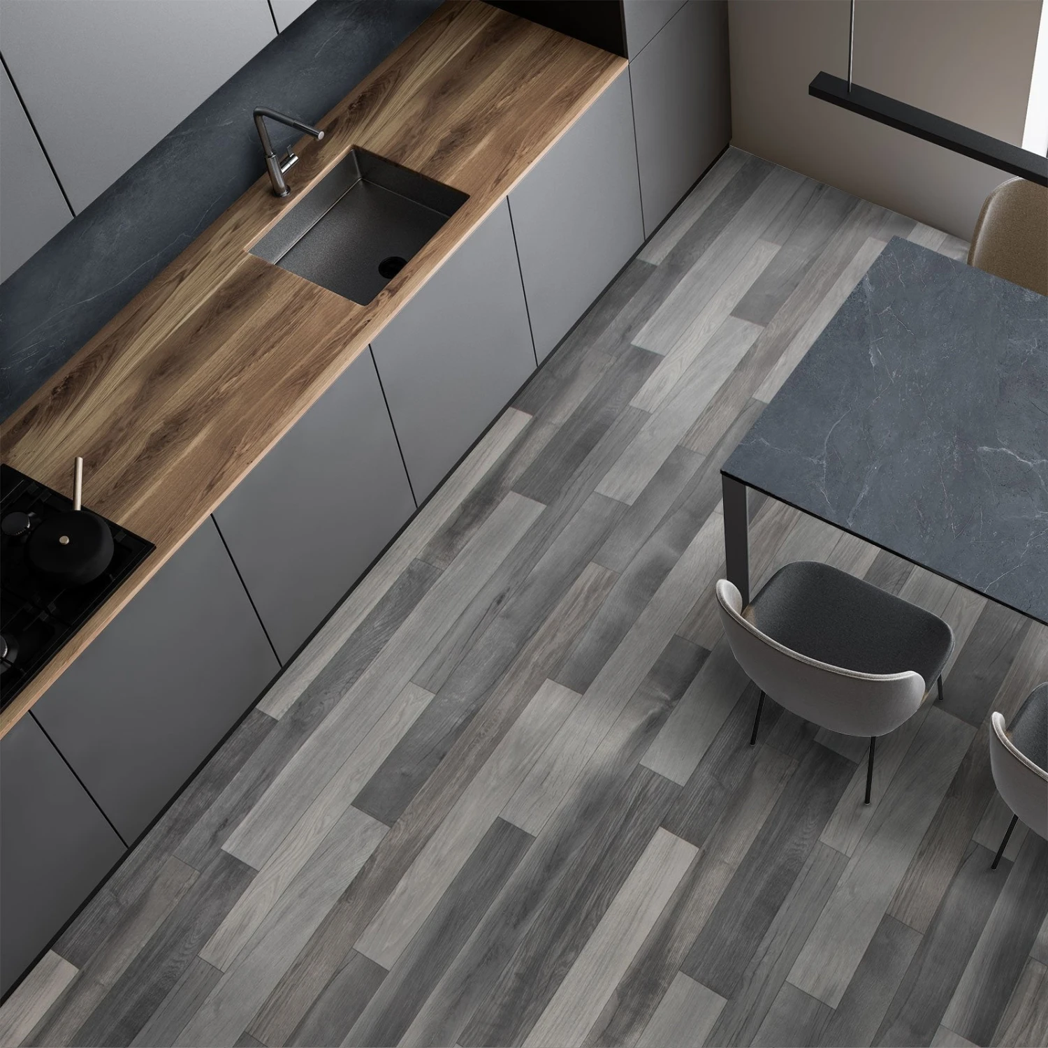 CV-Belag Plaza | Holm Oak 999M | Extra Abriebsfester PVC Bodenbelag 11 CV-Belag Plaza | Holm Oak 999M | Extra Abriebsfester PVC Bodenbelag – Bild 9