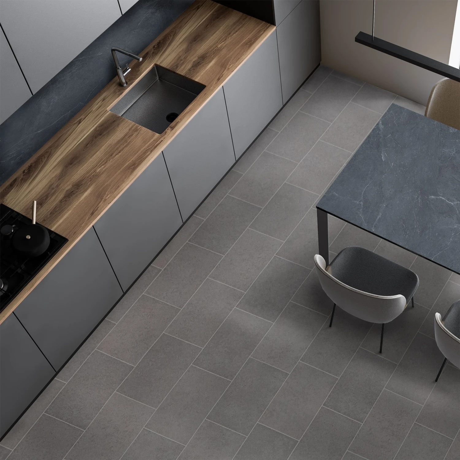 CV-Belag Plaza | Kent 091M | Extra Abriebsfester PVC Bodenbelag 12 CV-Belag Plaza | Kent 091M | Extra Abriebsfester PVC Bodenbelag – Bild 10