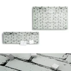 Design-Glas-Memoboard | Brick | Für Zuhause Oder Im Büro 18 Design-Glas-Memoboard | Brick | Für Zuhause Oder Im Büro -Floordirekt design glas memoboard brick 2 grossen 292681