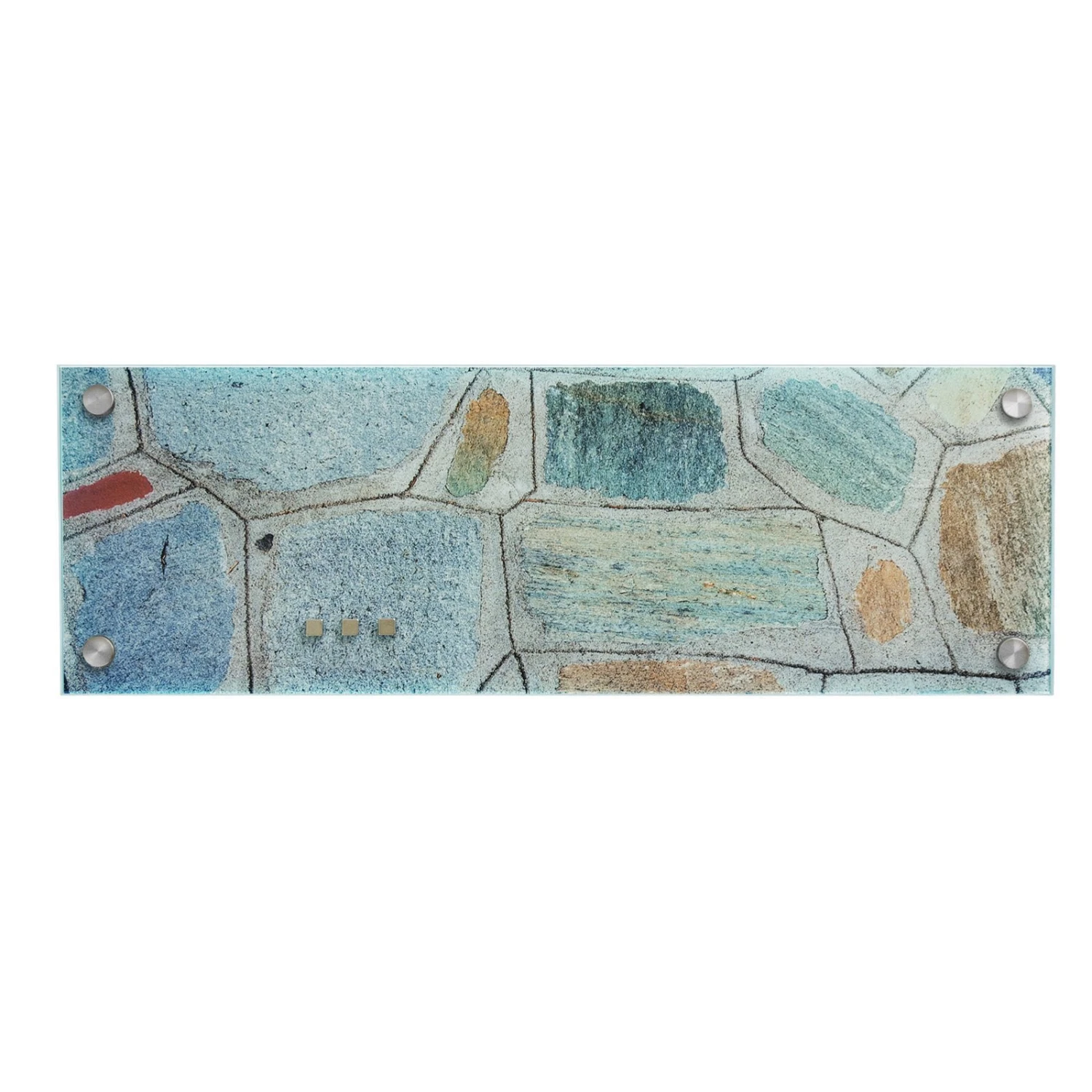 Design-Glas-Memoboard | Flagstone | Für Zuhause Oder Im Büro 7 Design-Glas-Memoboard | Flagstone | Für Zuhause Oder Im Büro – Bild 5