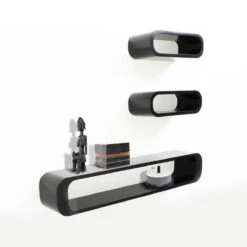 Design-Regal Lennon | 3-teiliges Wandset | Modernes Cube-Design 12 Design-Regal Lennon | 3-teiliges Wandset | Modernes Cube-Design -Floordirekt design regal lennon 3 teilig 3 variationen 717159