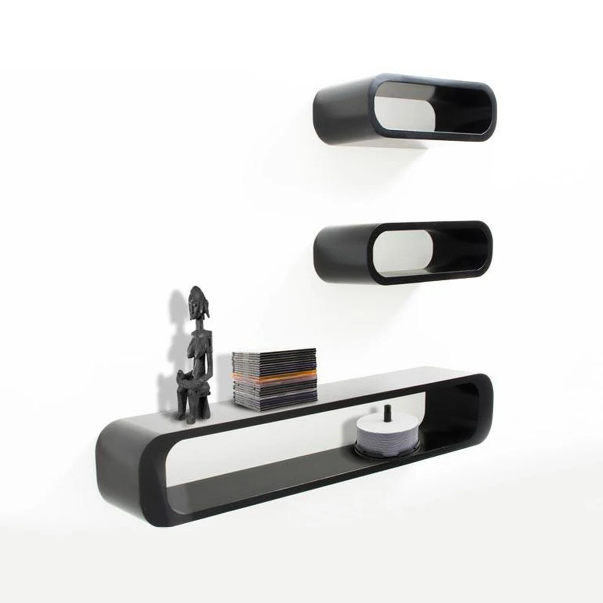 Design-Regal Lennon | 3-teiliges Wandset | Modernes Cube-Design 7 Design-Regal Lennon | 3-teiliges Wandset | Modernes Cube-Design – Bild 5