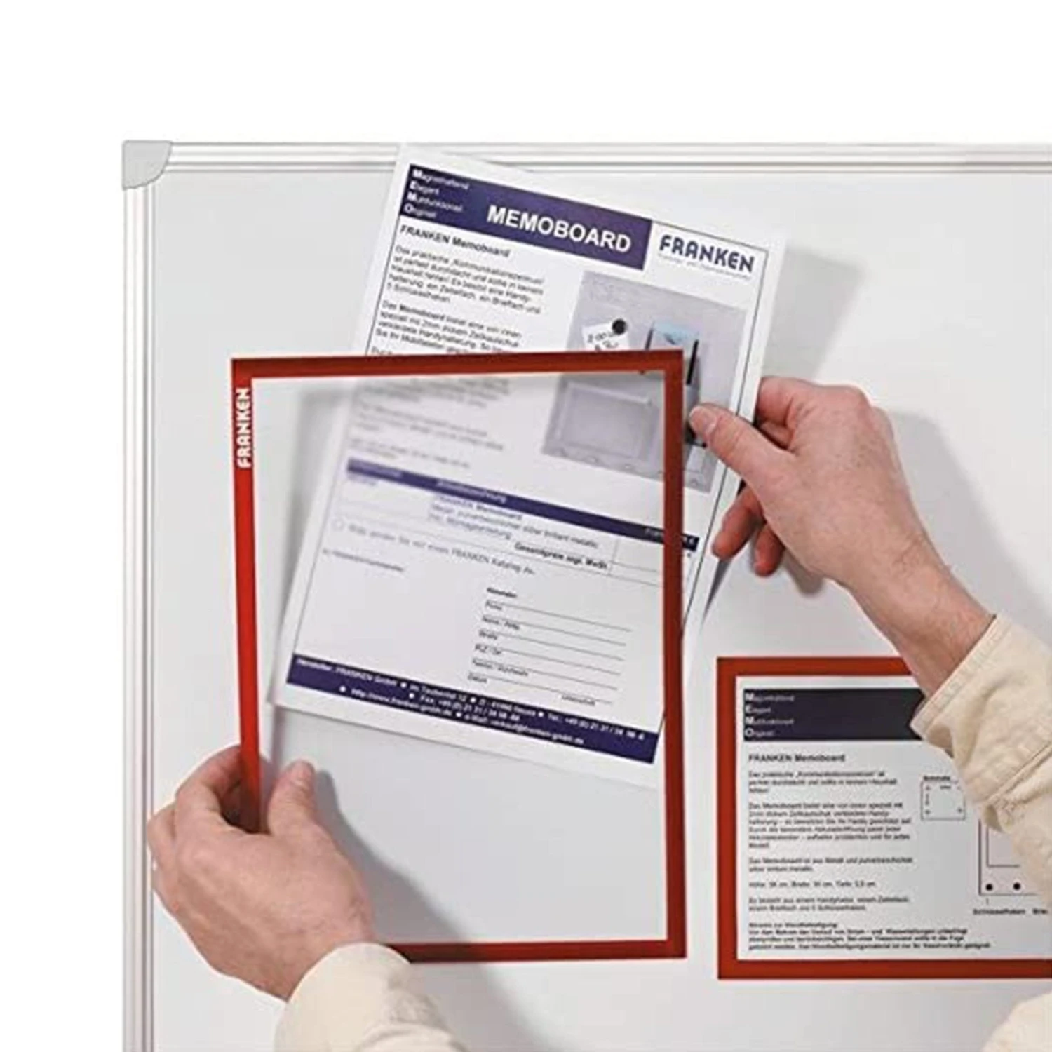 Dokumentenhalter | Selbstklebend | A4 Oder A5 | 5er-Set 8 Dokumentenhalter | Selbstklebend | A4 Oder A5 | 5er-Set – Bild 6