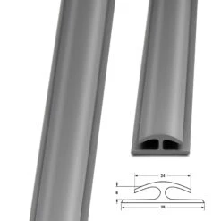 Doppeleinfassleiste Jersey | Selbstklebend | 24 X 35 Mm 20 Doppeleinfassleiste Jersey | Selbstklebend | 24 X 35 Mm -Floordirekt doppeleinfassleiste jersey selbstklebend in 3 farben erhaltlich 639356