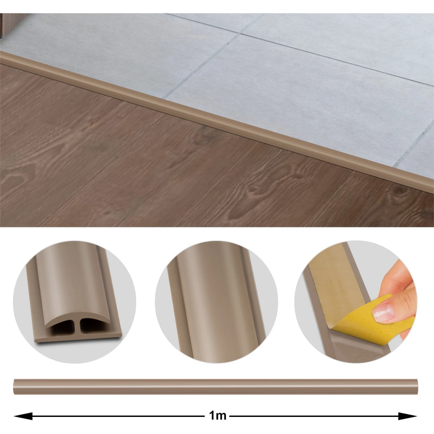 Doppeleinfassleiste Jersey | Selbstklebend | 24 X 35 Mm 12 Doppeleinfassleiste Jersey | Selbstklebend | 24 X 35 Mm – Bild 10