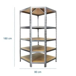 Eckregal | Hohe Traglast | Individuell Einsetzbar 25 Eckregal | Hohe Traglast | Individuell Einsetzbar -Floordirekt eckregal hohe traglast in 2 farben erhaltlich 661008