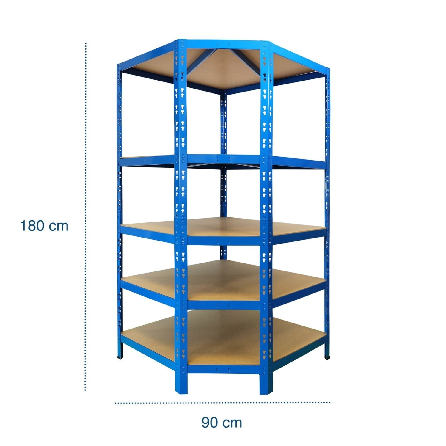 Eckregal | Hohe Traglast | Individuell Einsetzbar 6 Eckregal | Hohe Traglast | Individuell Einsetzbar – Bild 4