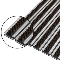 Eingangsmatte Aluflex SR Brush | 15 Mm | Bürsten | UV-beständig 38 Eingangsmatte Aluflex SR Brush | 15 Mm | Bürsten | UV-beständig -Floordirekt eingangsmatte aluflex sr brush 25 mm bursten zuschnitt 135971