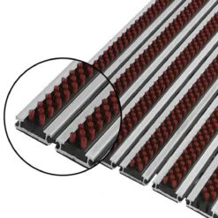 Eingangsmatte Aluflex SR Brush | 15 Mm | Bürsten | UV-beständig 28 Eingangsmatte Aluflex SR Brush | 15 Mm | Bürsten | UV-beständig -Floordirekt eingangsmatte aluflex sr brush 25 mm bursten zuschnitt 236804