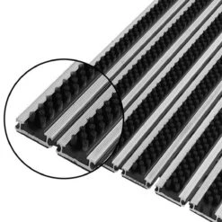 Eingangsmatte Aluflex SR Brush | 15 Mm | Bürsten | UV-beständig 36 Eingangsmatte Aluflex SR Brush | 15 Mm | Bürsten | UV-beständig -Floordirekt eingangsmatte aluflex sr brush 25 mm bursten zuschnitt 310508