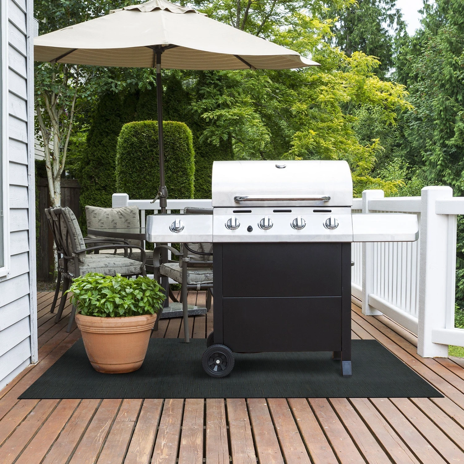 Grillschutzmatte | Schwer Entflammbar | Outdoor Matten Für Den Grill 12 Grillschutzmatte | Schwer Entflammbar | Outdoor Matten Für Den Grill – Bild 10