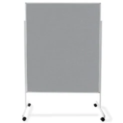 Filz-Moderationstafel | Einteilig | Mit Rollen | 150x120 Cm 25 Filz-Moderationstafel | Einteilig | Mit Rollen | 150x120 Cm -Floordirekt filz moderationstafel einteilig mit rollen 150x120 cm 3 farben 411677