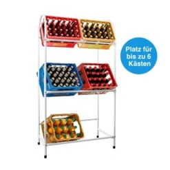 Flaschenkastenständer | Weiß | In Zwei Ausführungen Erhältlich 20 Flaschenkastenständer | Weiß | In Zwei Ausführungen Erhältlich -Floordirekt flaschenkastenstander weiss in zwei ausfuhrungen erhaltlich 719654