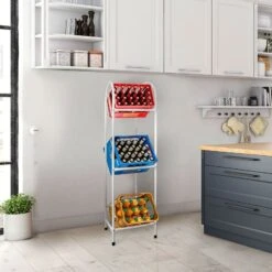 Flaschenkastenständer | Weiß | In Zwei Ausführungen Erhältlich 18 Flaschenkastenständer | Weiß | In Zwei Ausführungen Erhältlich -Floordirekt flaschenkastenstander weiss in zwei ausfuhrungen erhaltlich 853051