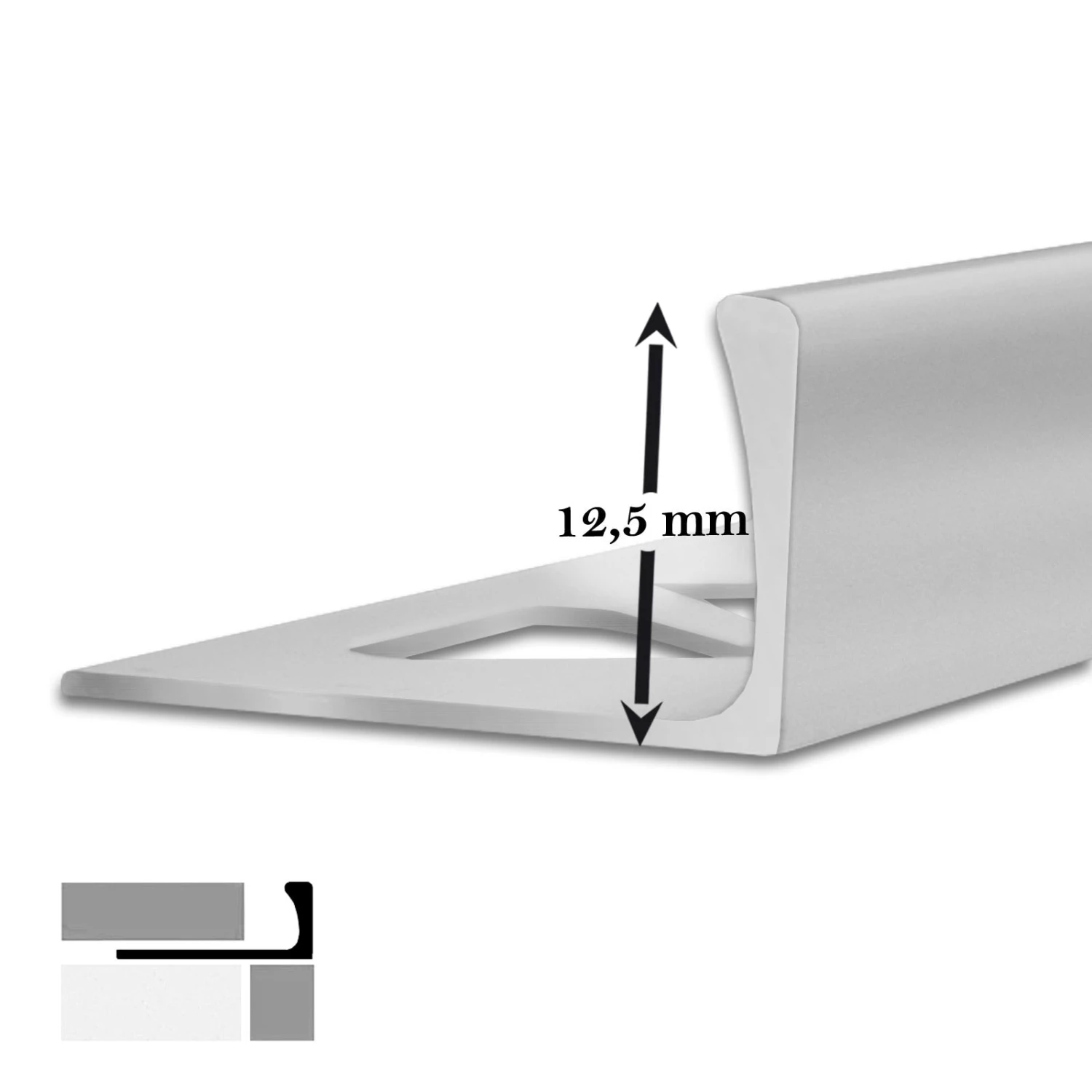 Fliesenprofile In L-Form | Fliesenschiene Zum Schutz Für Fliesenkanten | 5 Stück à 2,5 M 21 Fliesenprofile In L-Form | Fliesenschiene Zum Schutz Für Fliesenkanten | 5 Stück à 2,5 M – Bild 19