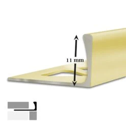 Fliesenprofile In L-Form | Fliesenschiene Zum Schutz Für Fliesenkanten | 5 Stück à 2,5 M 37 Fliesenprofile In L-Form | Fliesenschiene Zum Schutz Für Fliesenkanten | 5 Stück à 2,5 M -Floordirekt fliesenprofile in l form 3 farben 4 starken 5 stuck a 25 m 254945