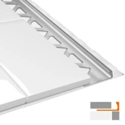 Fliesenprofile In L-Form | Fliesenschiene Zum Schutz Für Fliesenkanten | 5 Stück à 2,5 M 23 Fliesenprofile In L-Form | Fliesenschiene Zum Schutz Für Fliesenkanten | 5 Stück à 2,5 M -Floordirekt fliesenprofile in l form 3 farben 4 starken 5 stuck a 25 m 990217