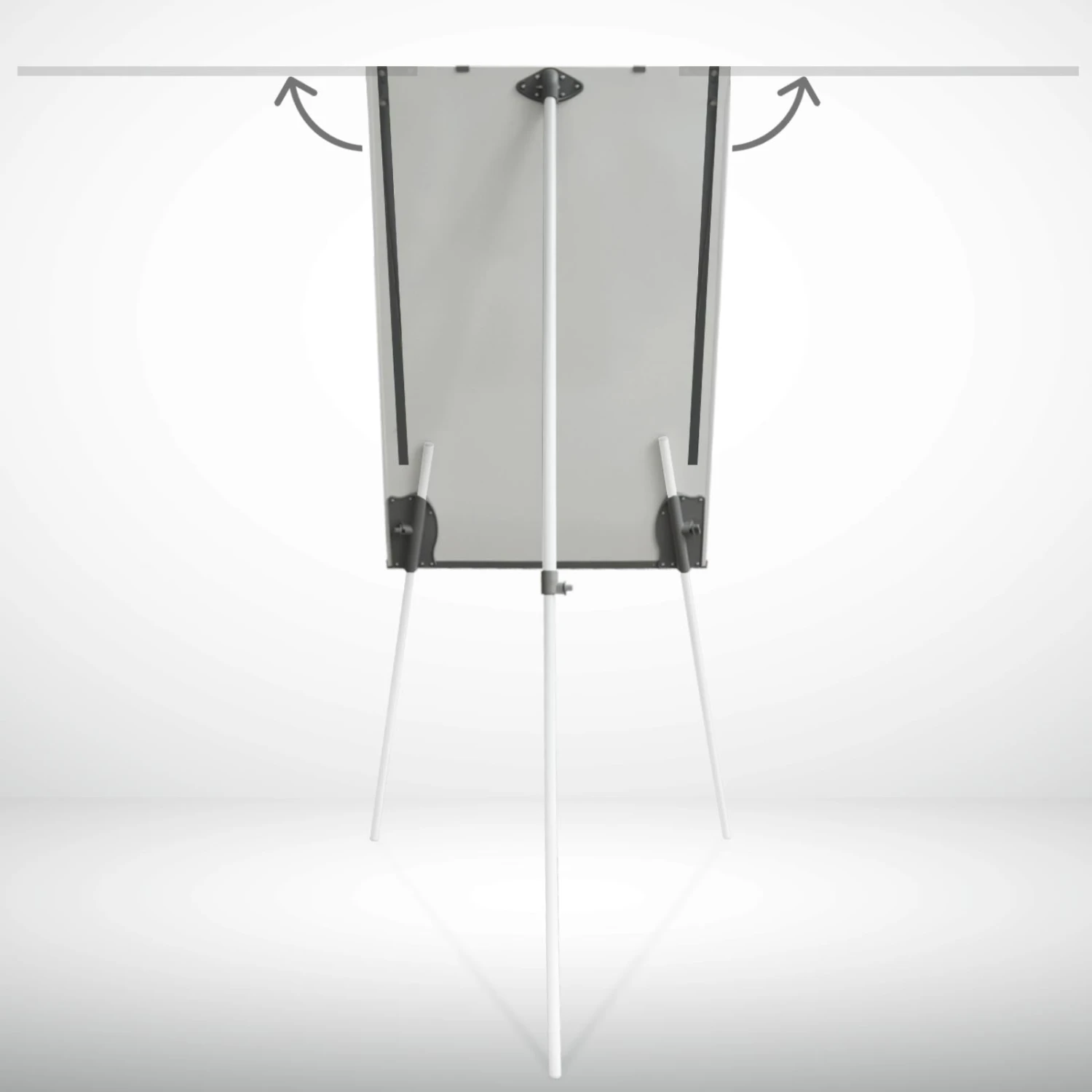 Flipchart Coyote | Dreibein-Stativ | Klappbar 5 Flipchart Coyote | Dreibein-Stativ | Klappbar – Bild 3