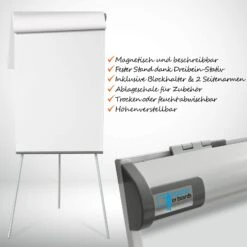 Flipchart Coyote PRO | Dreibein-Stativ | Klappbar | Mit Papierhaltern 11 Flipchart Coyote PRO | Dreibein-Stativ | Klappbar | Mit Papierhaltern -Floordirekt flipchart coyote pro dreibein stativ klappbar mit papierhaltern 989607