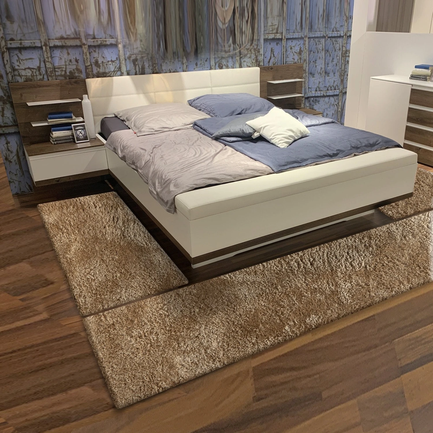 Flokati-Bettumrandung | Elite | 3-teilige Sets | Teppichläufer Mit Gekettelten Ränder 12 Flokati-Bettumrandung | Elite | 3-teilige Sets | Teppichläufer Mit Gekettelten Ränder – Bild 10