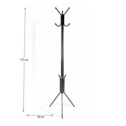 Garderobenständer | Busby | Dreibein-Standfuß 9 Garderobenständer | Busby | Dreibein-Standfuß -Floordirekt garderobenstander busby dreibein standfuss 678847