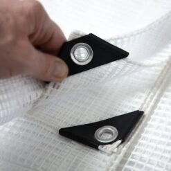 Gitter-Abdeckplane Leno | Extra Reißfest | Wasserdichte Plane Mit Ösen | 140 G/m² 22 Gitter-Abdeckplane Leno | Extra Reißfest | Wasserdichte Plane Mit Ösen | 140 G/m² -Floordirekt gitter abdeckplane leno extra reissfest 140 gm2 verschiedene farben grossen 736014