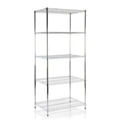 Gitterregal Himalaya | Verchromt | 4 / 5 Böden | Individuell Einsetzbar 11 Gitterregal Himalaya | Verchromt | 4 / 5 Böden | Individuell Einsetzbar -Floordirekt gitterregal himalaya verchromt 4 5 boden 2 grossen 121631