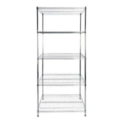 Gitterregal Himalaya | Verchromt | 4 / 5 Böden | Individuell Einsetzbar 10 Gitterregal Himalaya | Verchromt | 4 / 5 Böden | Individuell Einsetzbar -Floordirekt gitterregal himalaya verchromt 4 5 boden 2 grossen 512582