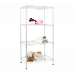 Gitterregal Rocky | 4 / 5 Böden | Weiß / Schwarz 22 Gitterregal Rocky | 4 / 5 Böden | Weiß / Schwarz -Floordirekt gitterregal rocky 4 5 boden weiss schwarz 328177