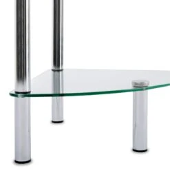 Glas-Eckregal Diana | Regal Mit 5 Ebenen 9 Glas-Eckregal Diana | Regal Mit 5 Ebenen -Floordirekt glas eckregal diana 5 ebenen 306173