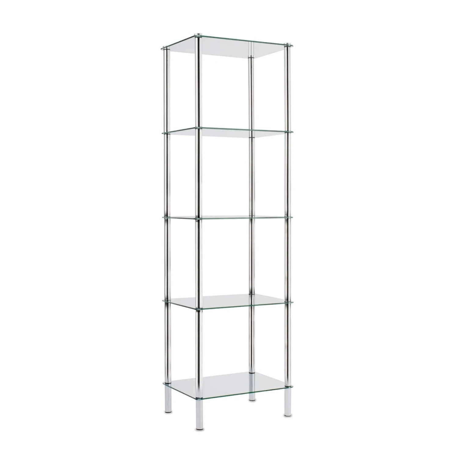 Glasregal Gina | Regal Mit 5 Ebenen 4 Glasregal Gina | Regal Mit 5 Ebenen – Bild 2